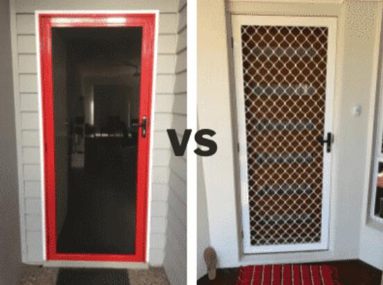 Diamond Grille Vs Stainless Steel Mesh Security Screens