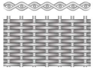 Woven Metal Mesh Filter - Micron Aperture for Fine Filtration