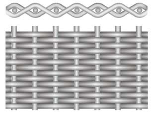 Woven Metal Mesh Filter - Micron Aperture for Fine Filtration