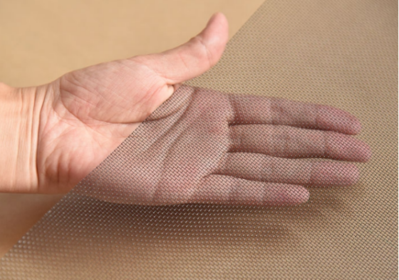 Industrial epoxy coated mesh