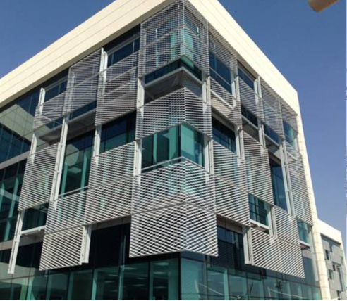 Architectural Facades: Decorative Aluminum Mesh 