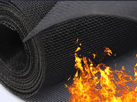 High visibility flame-retardant stainless steel window screen is in R&D.